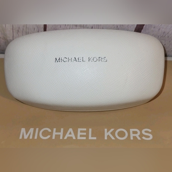 Michael Kors Accessories - NWOT Michael Kors White Glasses Case